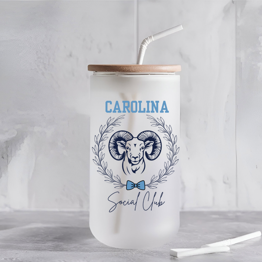 College Social Club Frosted 16oz. Tumblers