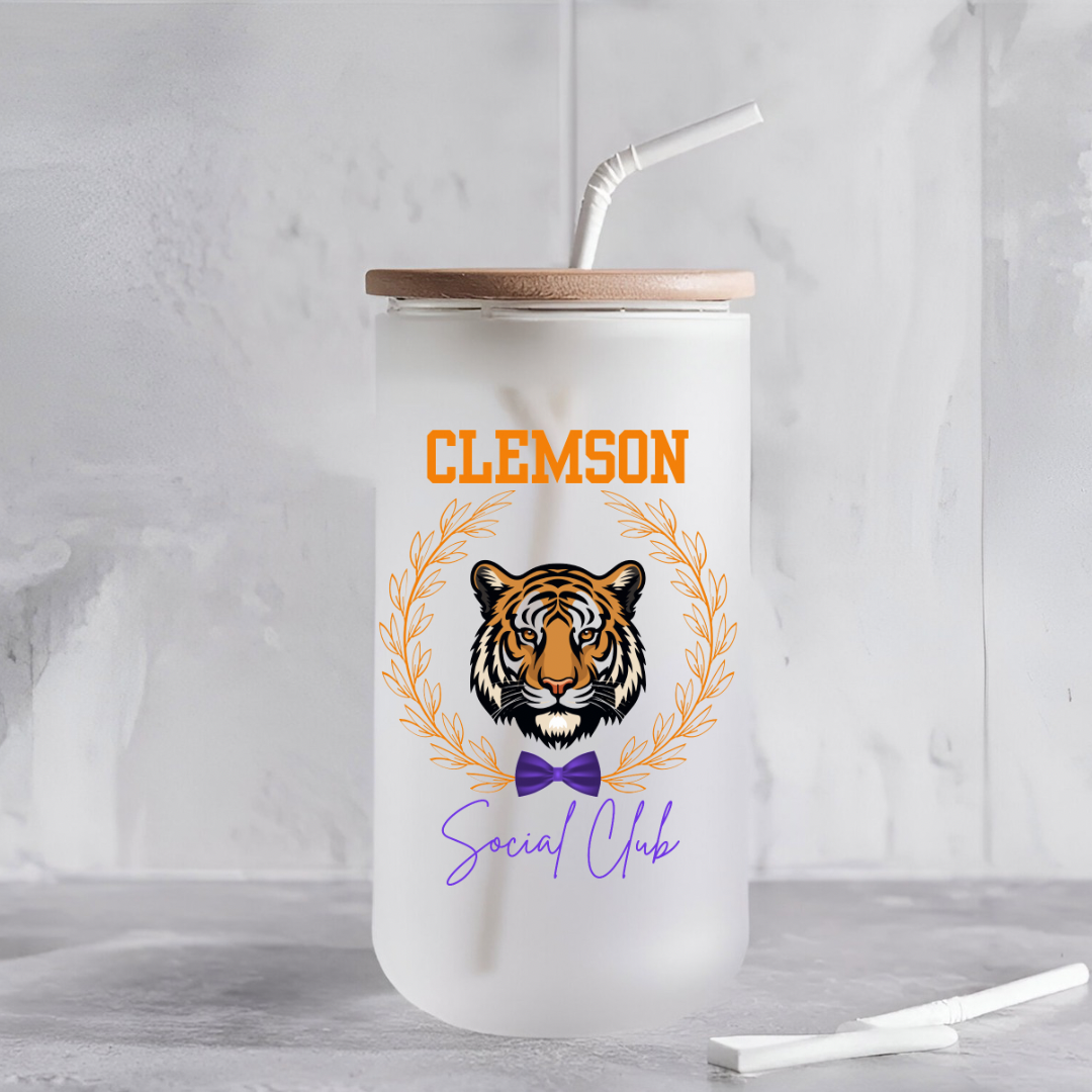 College Social Club Frosted 16oz. Tumblers