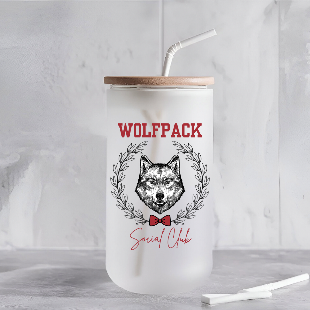 College Social Club Frosted 16oz. Tumblers