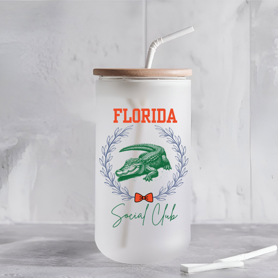 College Social Club Frosted 16oz. Tumblers