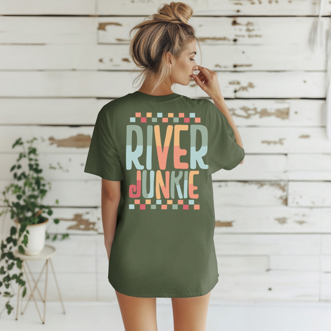 River Junkie - Comfort Colors Unisex Tee