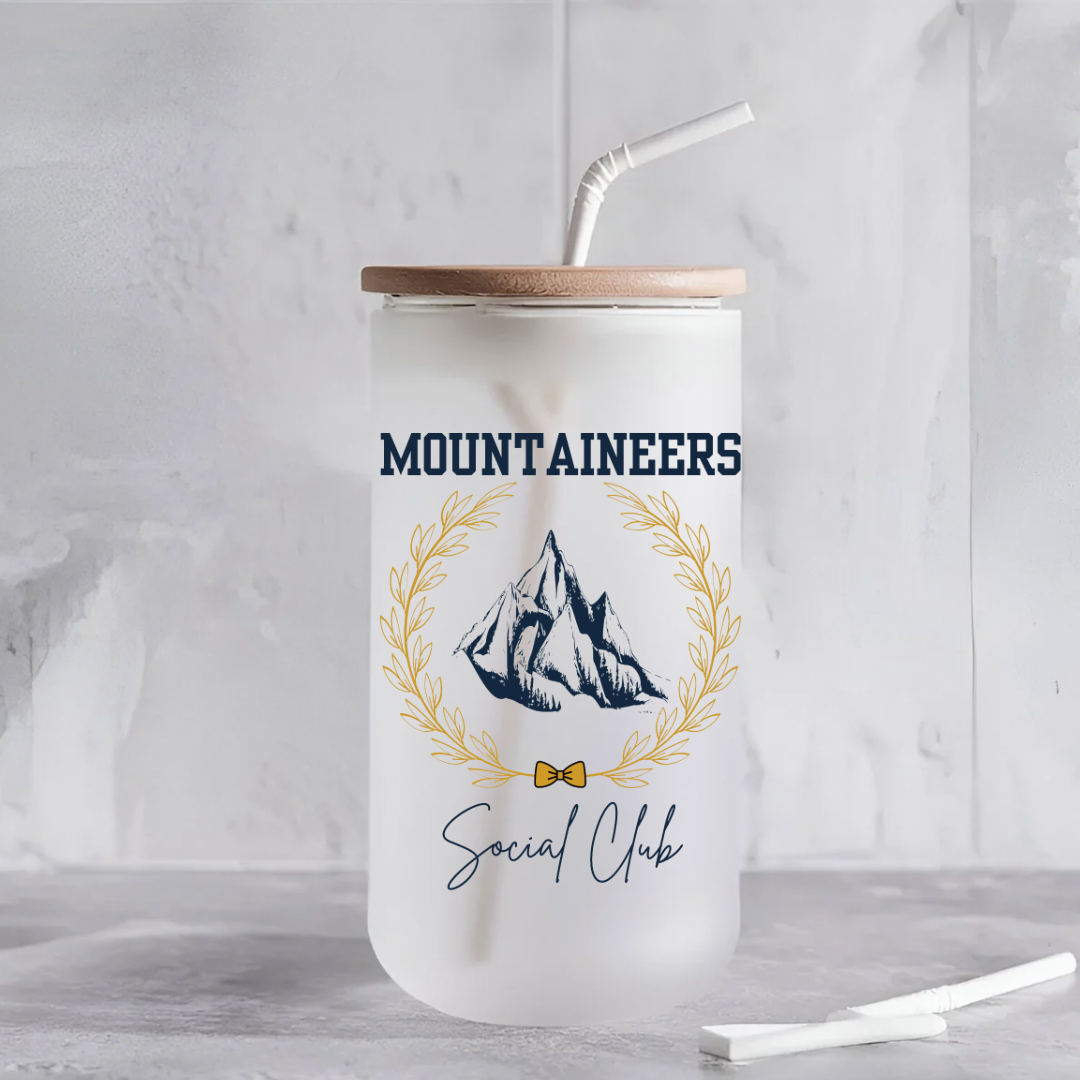 College Social Club Frosted 16oz. Tumblers