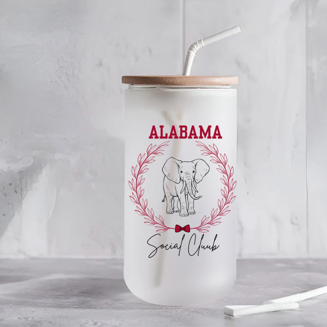 College Social Club Frosted 16oz. Tumblers